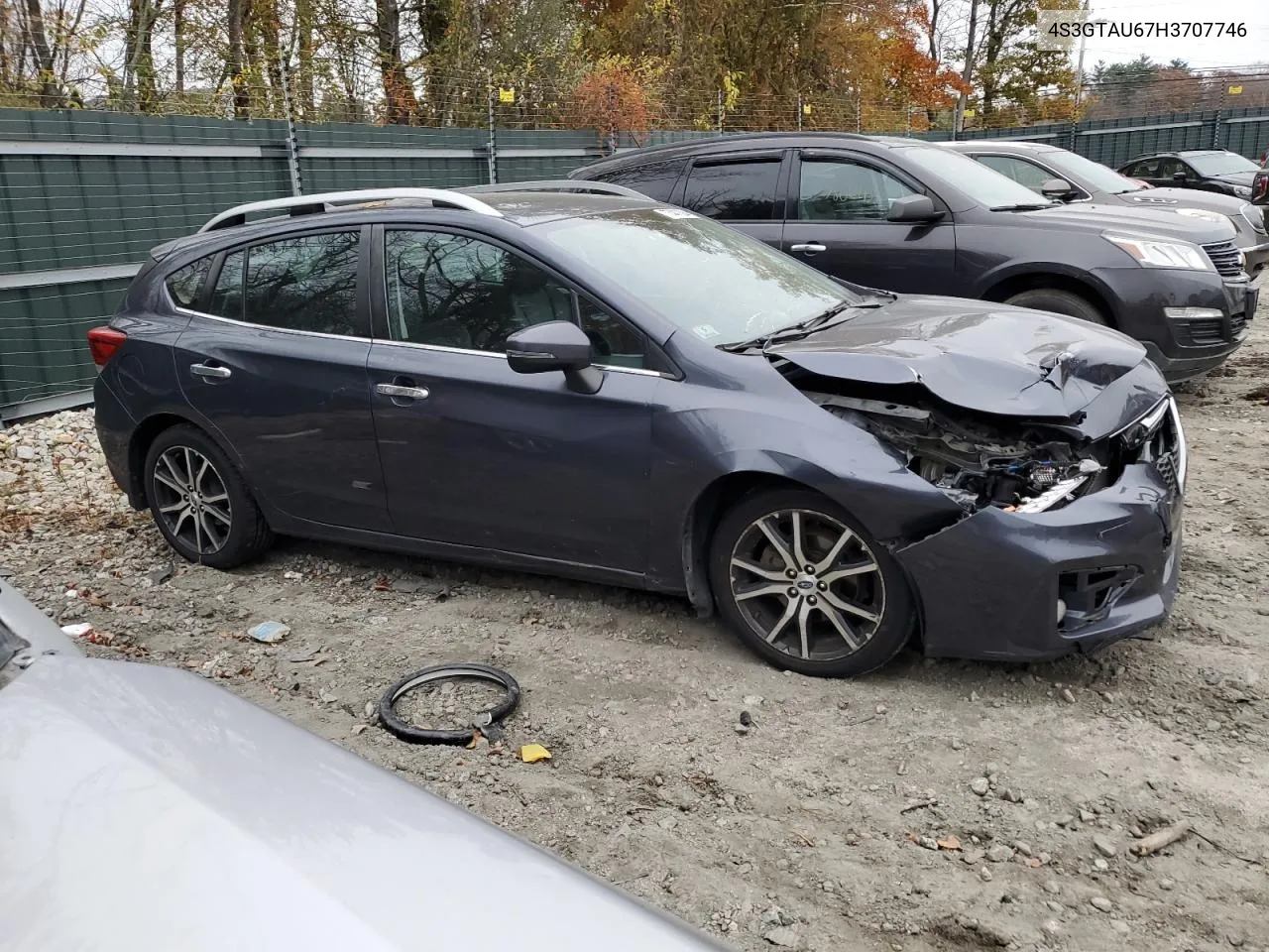 2017 Subaru Impreza Limited VIN: 4S3GTAU67H3707746 Lot: 77447634