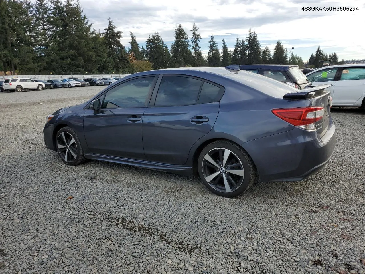 2017 Subaru Impreza Sport VIN: 4S3GKAK60H3606294 Lot: 77702544