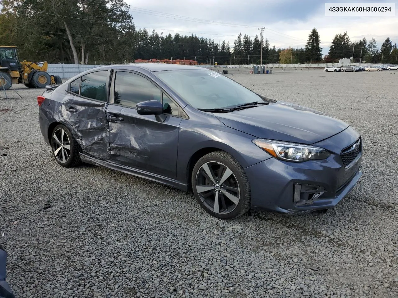 2017 Subaru Impreza Sport VIN: 4S3GKAK60H3606294 Lot: 77702544