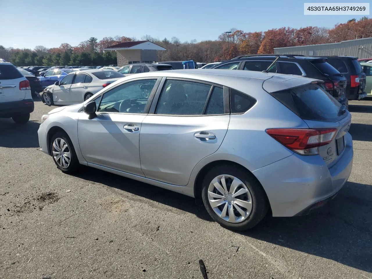 2017 Subaru Impreza VIN: 4S3GTAA65H3749269 Lot: 79498924