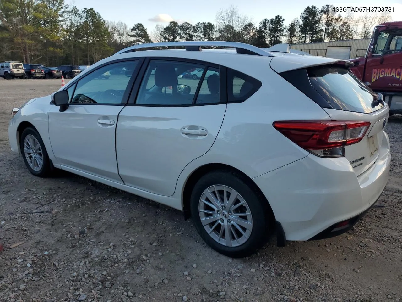 2017 Subaru Impreza Premium Plus VIN: 4S3GTAD67H3703731 Lot: 80058394