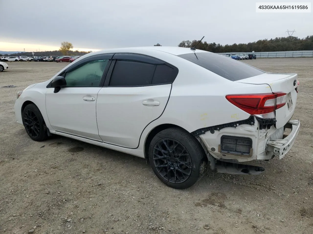 2017 Subaru Impreza VIN: 4S3GKAA65H1619586 Lot: 80995494