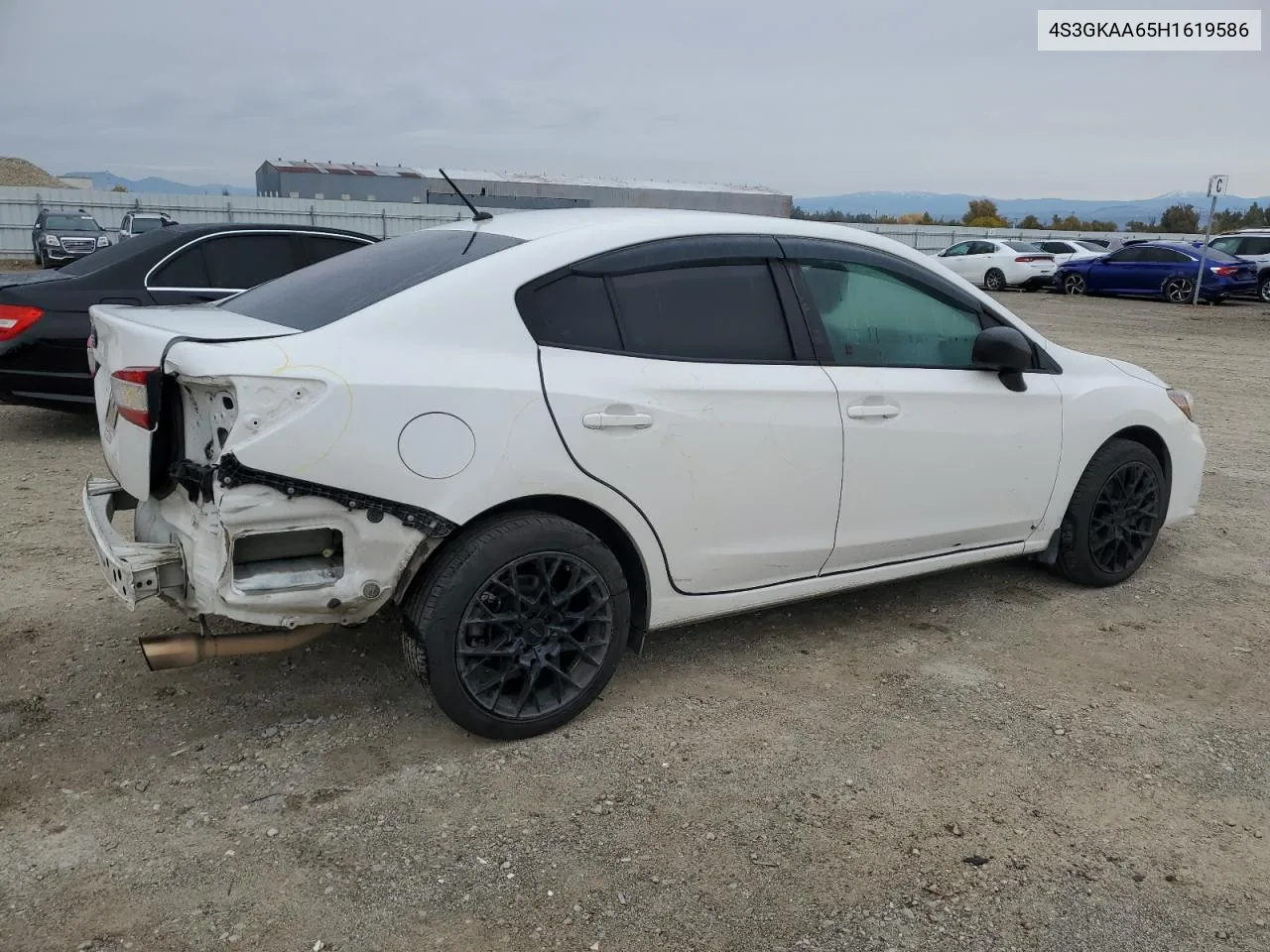 2017 Subaru Impreza VIN: 4S3GKAA65H1619586 Lot: 80995494