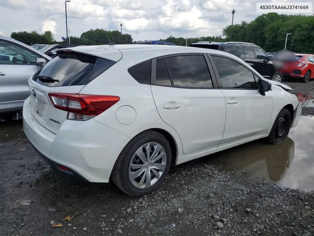 2018 Subaru Impreza VIN: 4S3GTAA66J3741669 Lot: 55649054