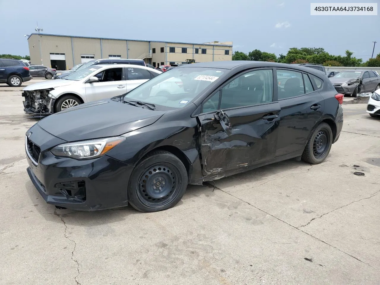 2018 Subaru Impreza VIN: 4S3GTAA64J3734168 Lot: 62104544