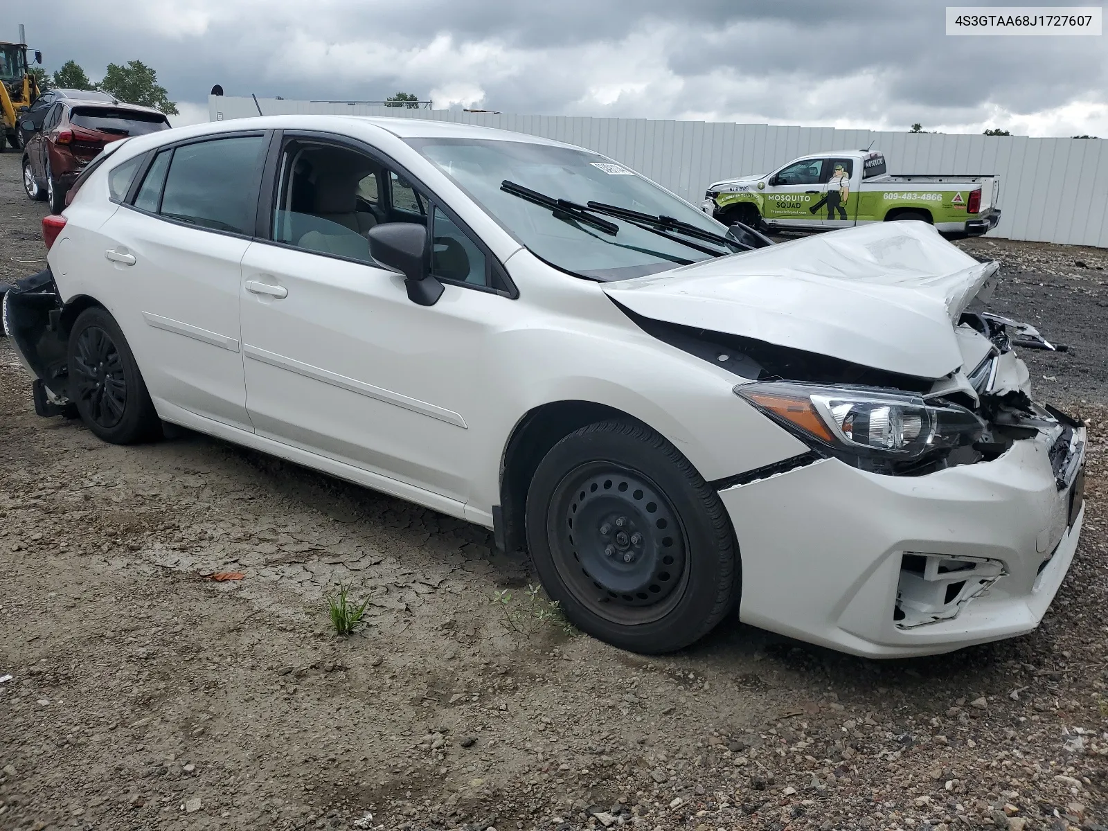 2018 Subaru Impreza VIN: 4S3GTAA68J1727607 Lot: 63491134