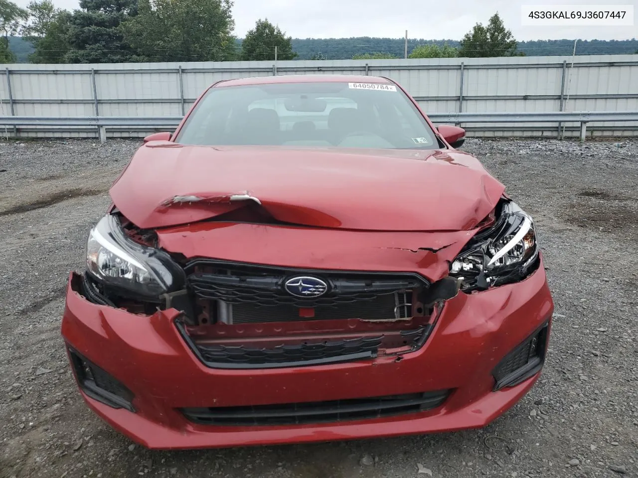 4S3GKAL69J3607447 2018 Subaru Impreza Sport