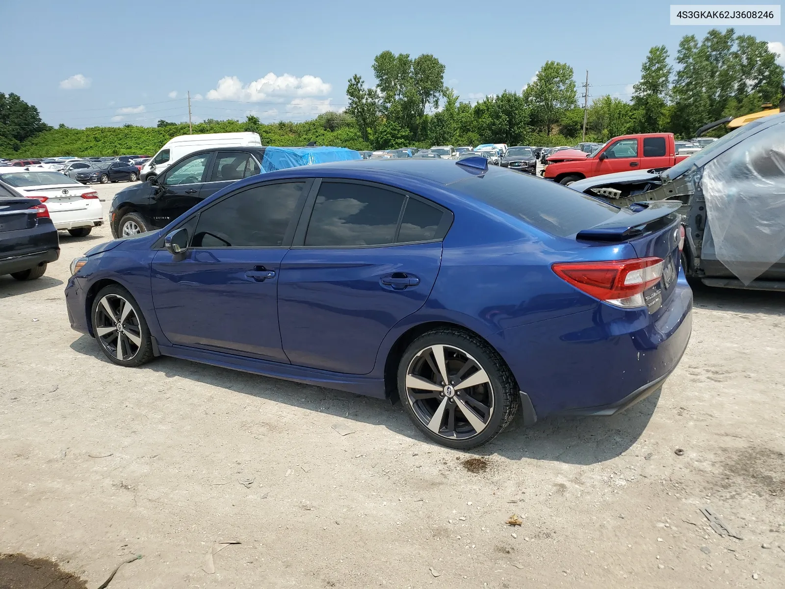 2018 Subaru Impreza Sport VIN: 4S3GKAK62J3608246 Lot: 64476434