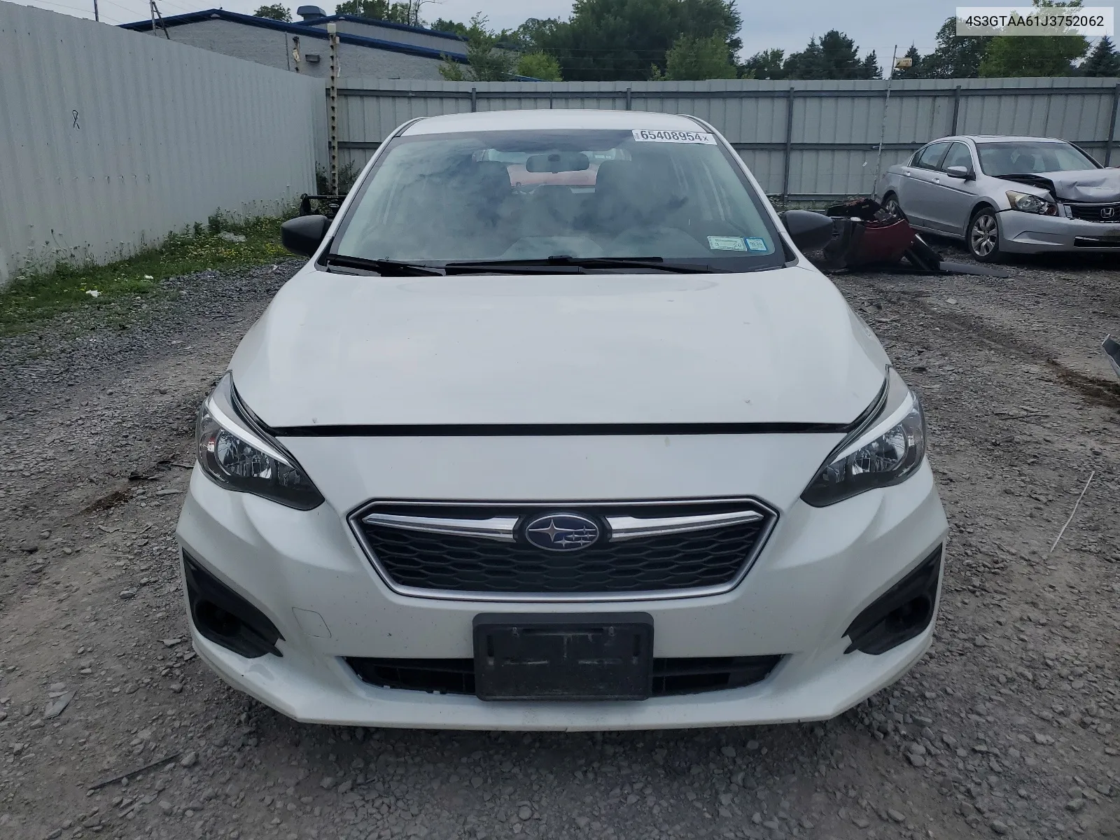 2018 Subaru Impreza VIN: 4S3GTAA61J3752062 Lot: 65408954