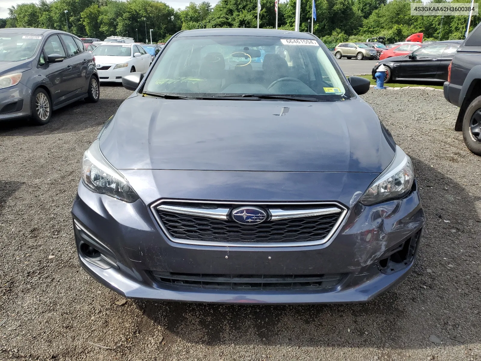 2018 Subaru Impreza VIN: 4S3GKAA62H3600384 Lot: 66461594