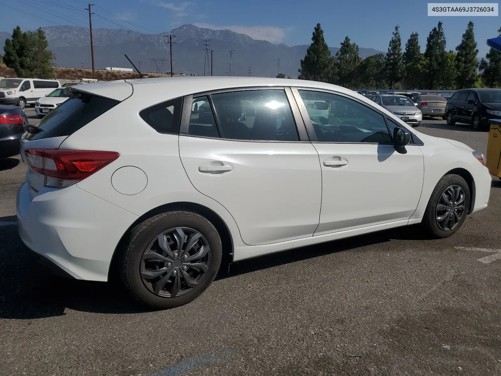 2018 Subaru Impreza VIN: 4S3GTAA69J3726034 Lot: 66707604