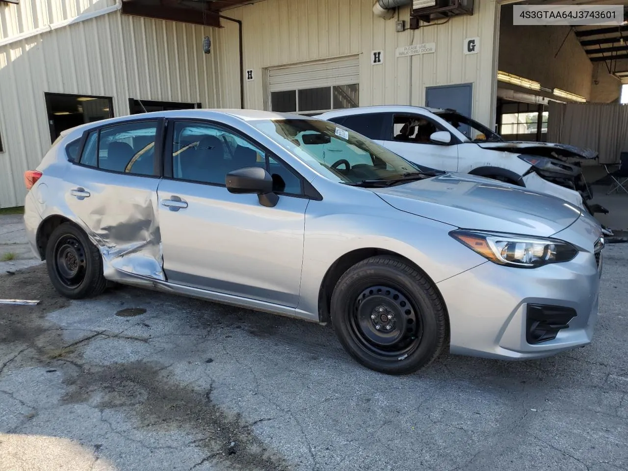 2018 Subaru Impreza VIN: 4S3GTAA64J3743601 Lot: 66757314