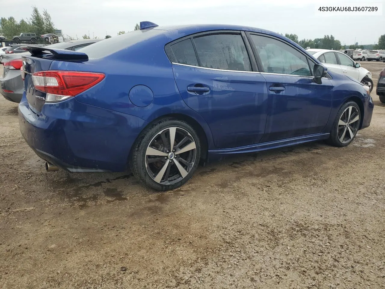 2018 Subaru Impreza Limited VIN: 4S3GKAU68J3607289 Lot: 67416804