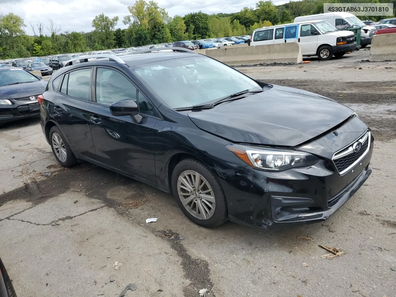 4S3GTAB63J3701810 2018 Subaru Impreza Premium