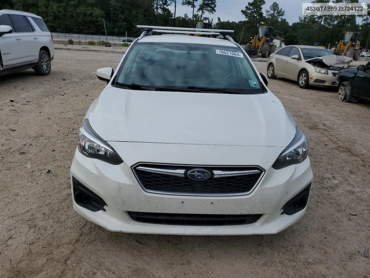 2018 Subaru Impreza Premium VIN: 4S3GTAB69J3724122 Lot: 70621064