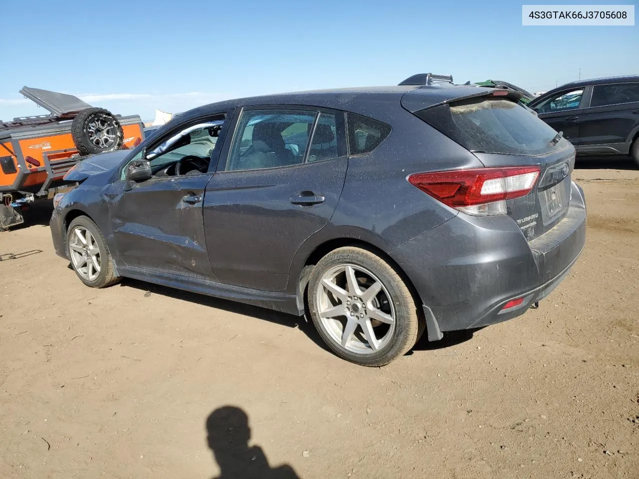 2018 Subaru Impreza Sport VIN: 4S3GTAK66J3705608 Lot: 70993684