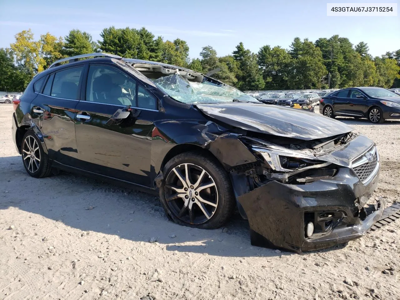 2018 Subaru Impreza Limited VIN: 4S3GTAU67J3715254 Lot: 71128854