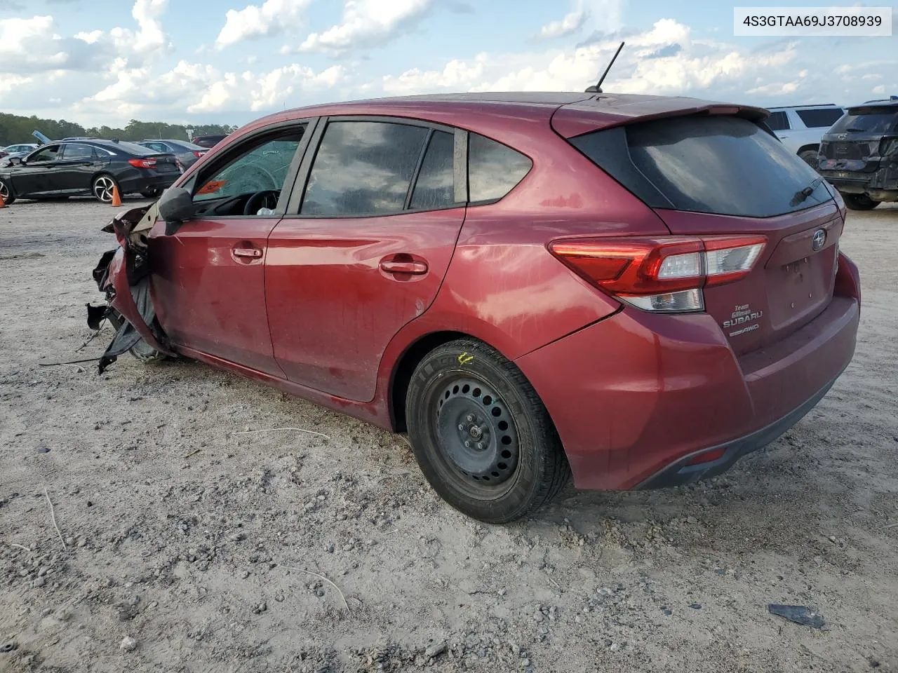 2018 Subaru Impreza VIN: 4S3GTAA69J3708939 Lot: 72183164