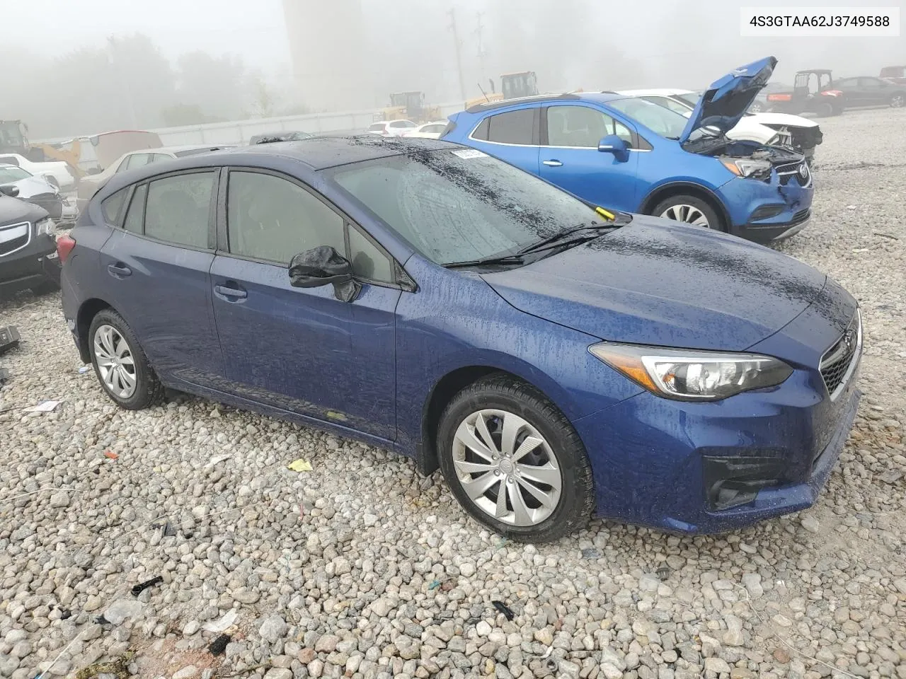 2018 Subaru Impreza VIN: 4S3GTAA62J3749588 Lot: 72201264