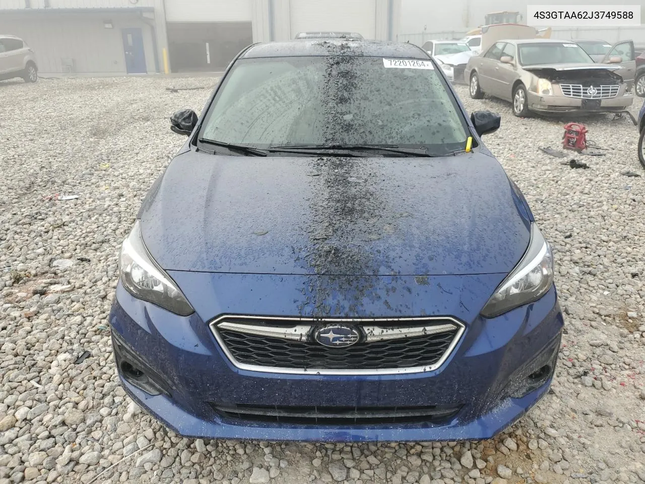 2018 Subaru Impreza VIN: 4S3GTAA62J3749588 Lot: 72201264