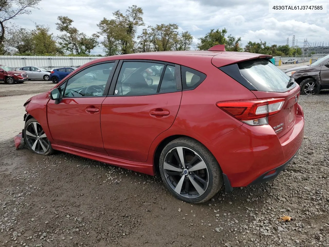 2018 Subaru Impreza Sport VIN: 4S3GTAL61J3747585 Lot: 72443474