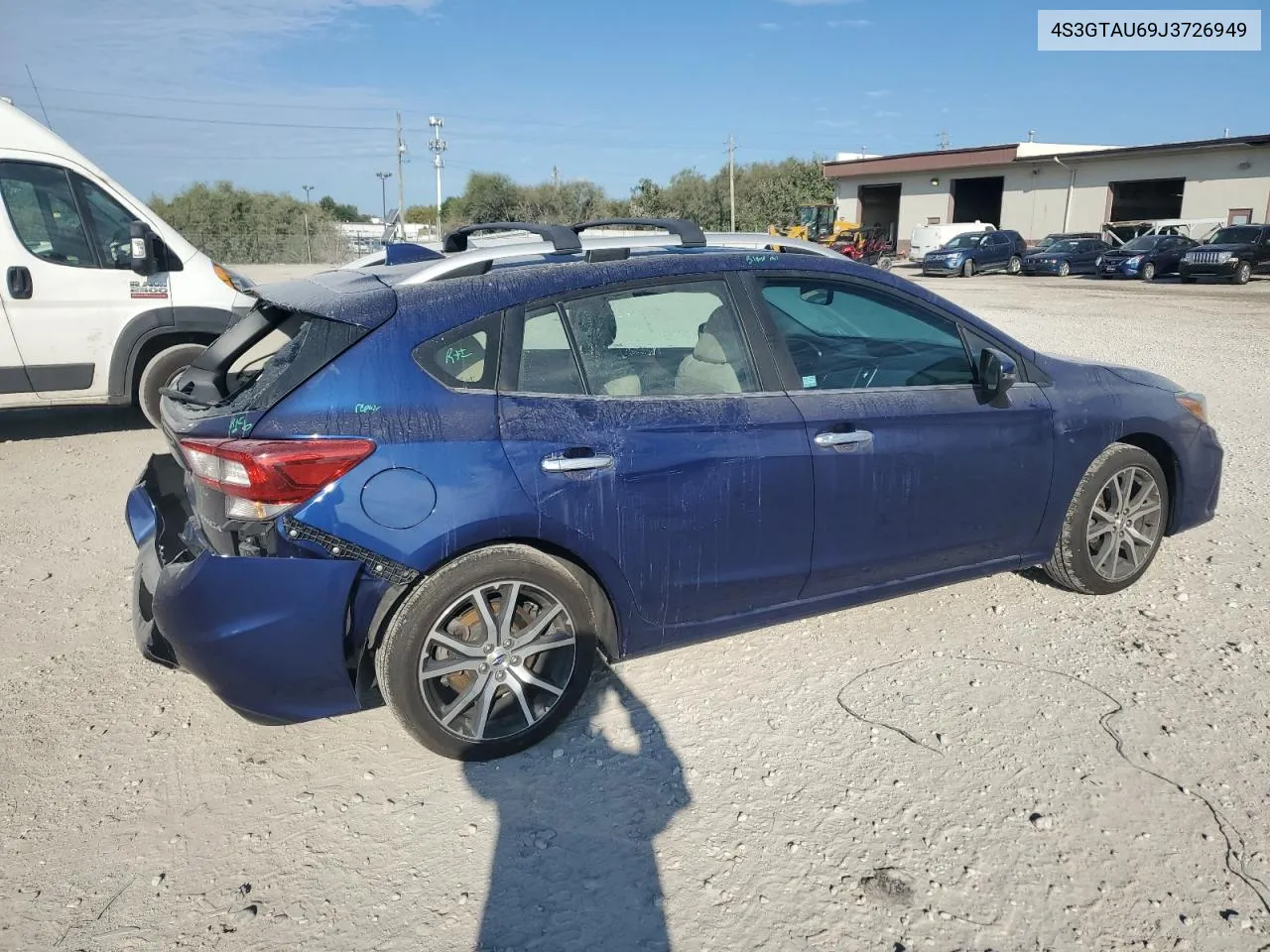 2018 Subaru Impreza Limited VIN: 4S3GTAU69J3726949 Lot: 72780864