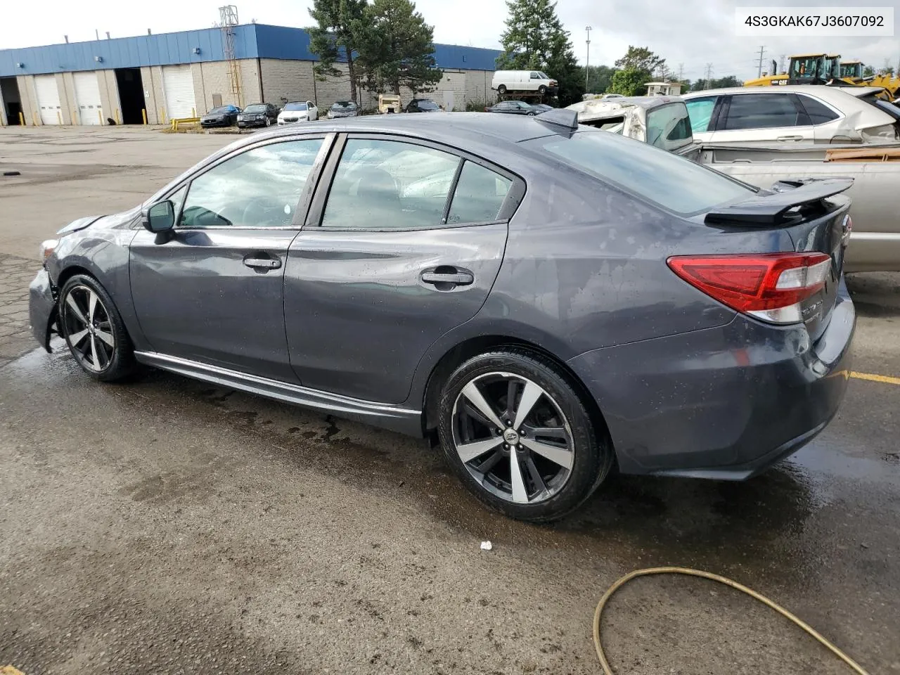 2018 Subaru Impreza Sport VIN: 4S3GKAK67J3607092 Lot: 72952954