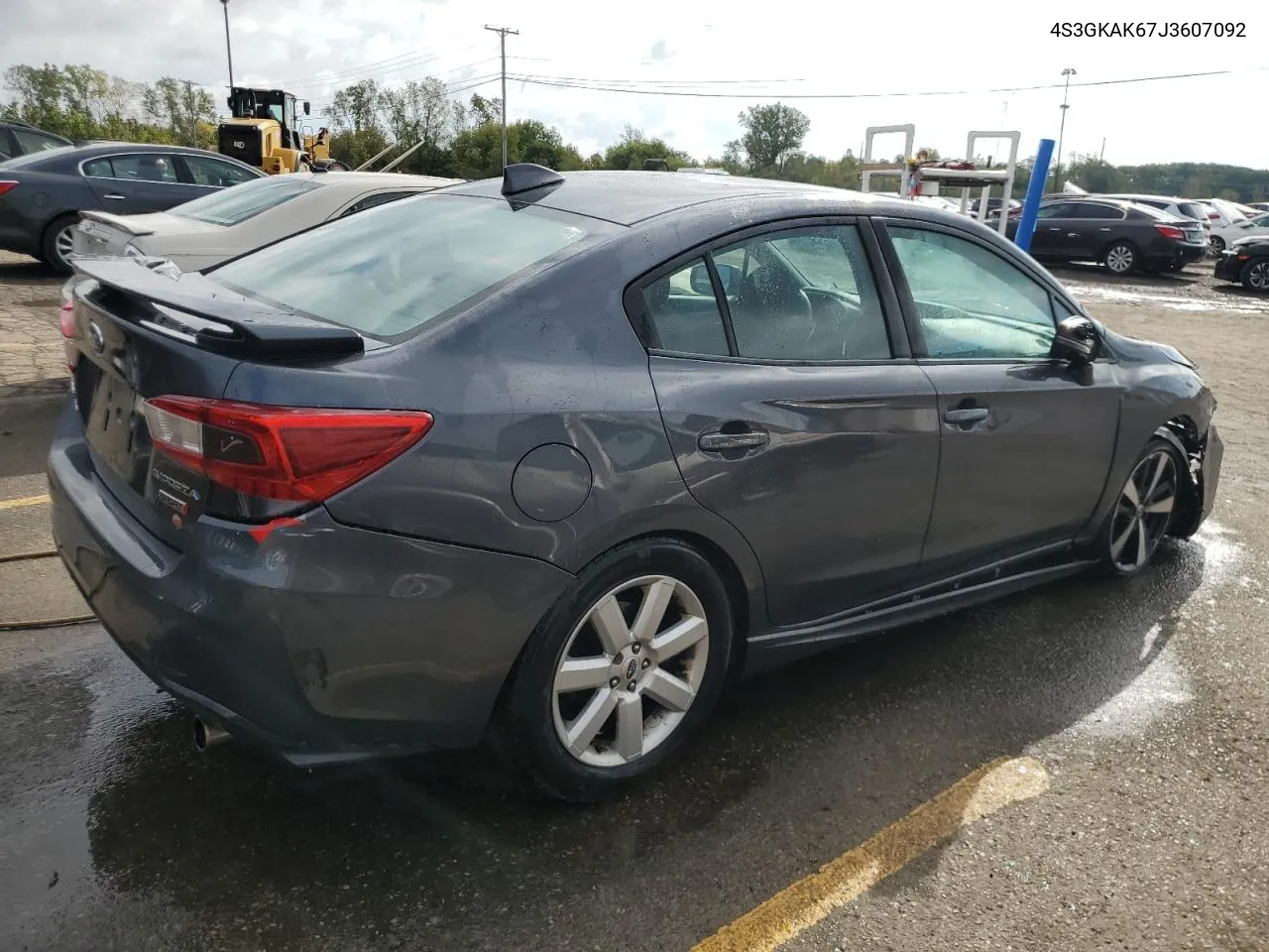 2018 Subaru Impreza Sport VIN: 4S3GKAK67J3607092 Lot: 72952954