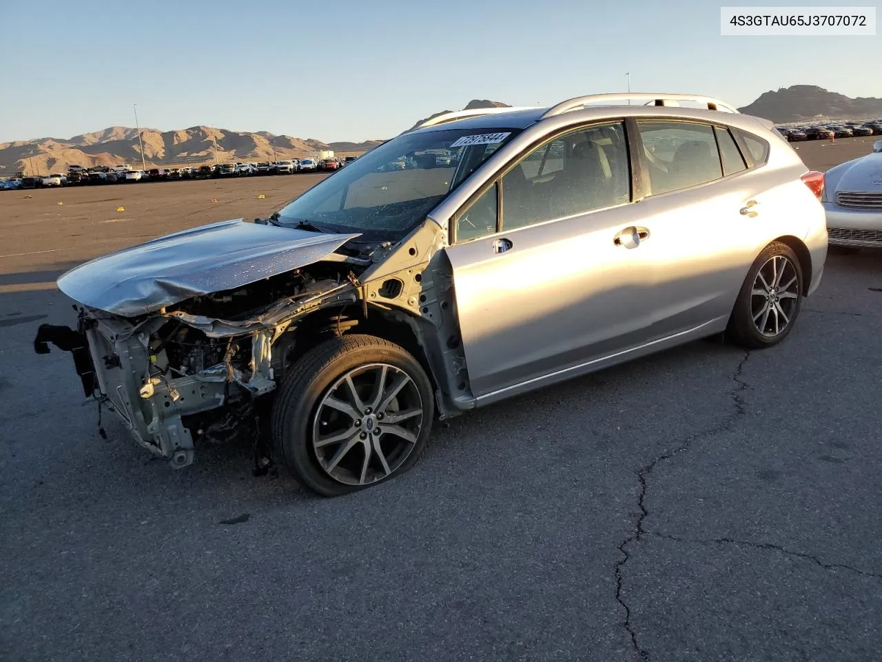 2018 Subaru Impreza Limited VIN: 4S3GTAU65J3707072 Lot: 72975844