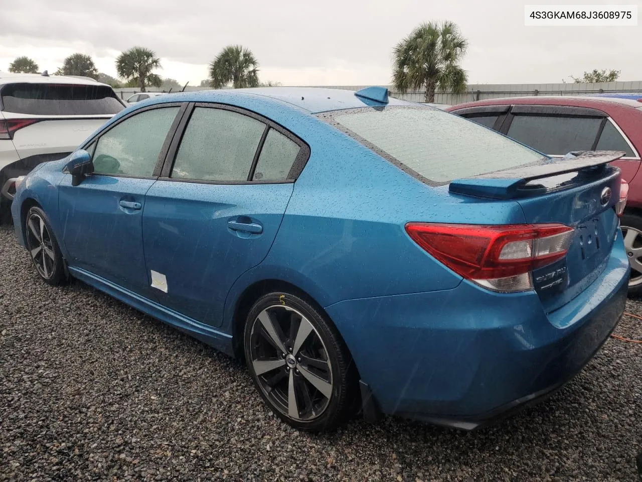 2018 Subaru Impreza Sport VIN: 4S3GKAM68J3608975 Lot: 73871244