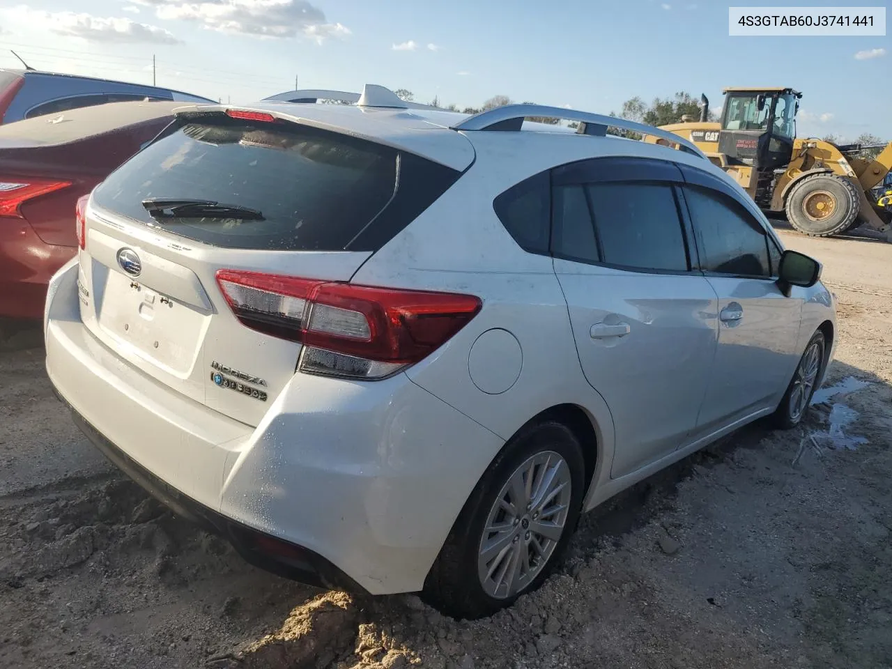 2018 Subaru Impreza Premium VIN: 4S3GTAB60J3741441 Lot: 74816784