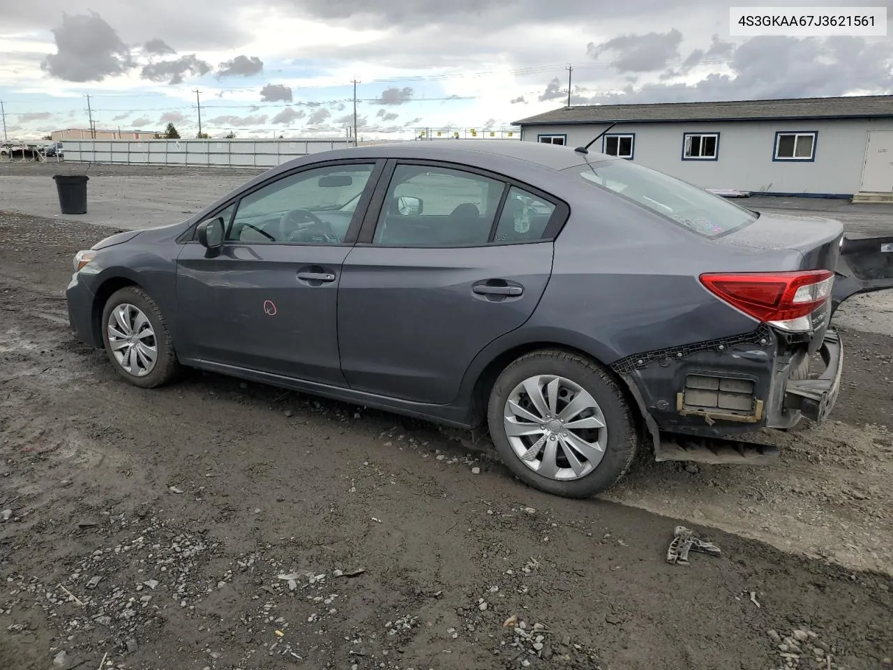 2018 Subaru Impreza VIN: 4S3GKAA67J3621561 Lot: 77022924