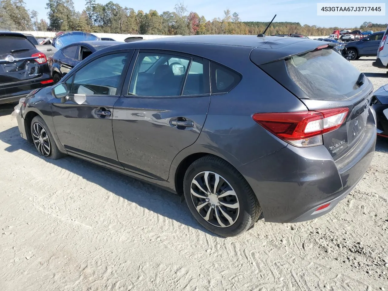 2018 Subaru Impreza VIN: 4S3GTAA67J3717445 Lot: 77442594