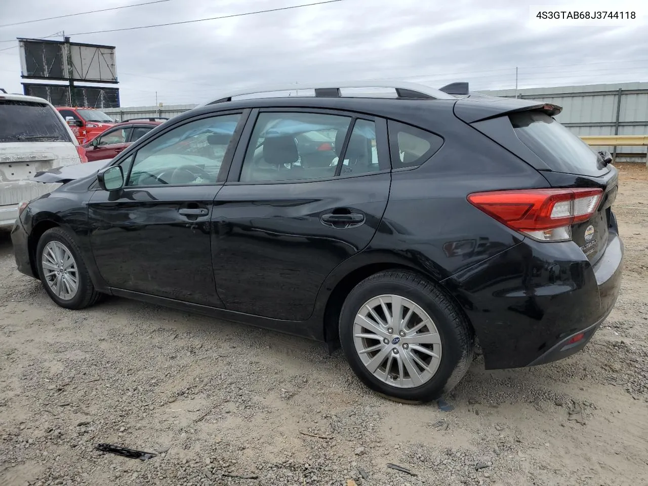 2018 Subaru Impreza Premium VIN: 4S3GTAB68J3744118 Lot: 78339174