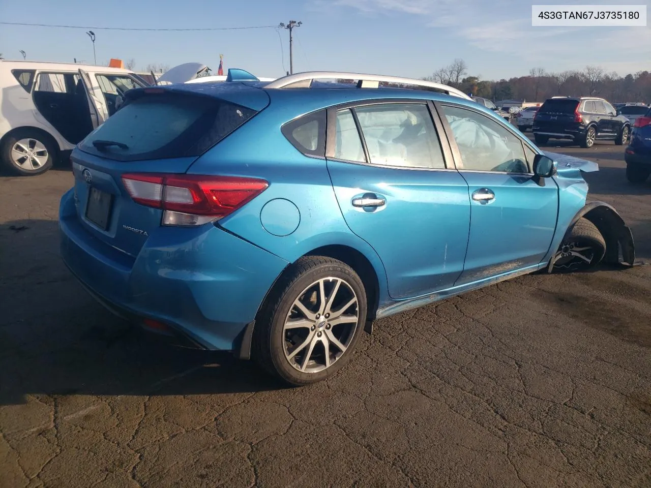 2018 Subaru Impreza Limited VIN: 4S3GTAN67J3735180 Lot: 79449984