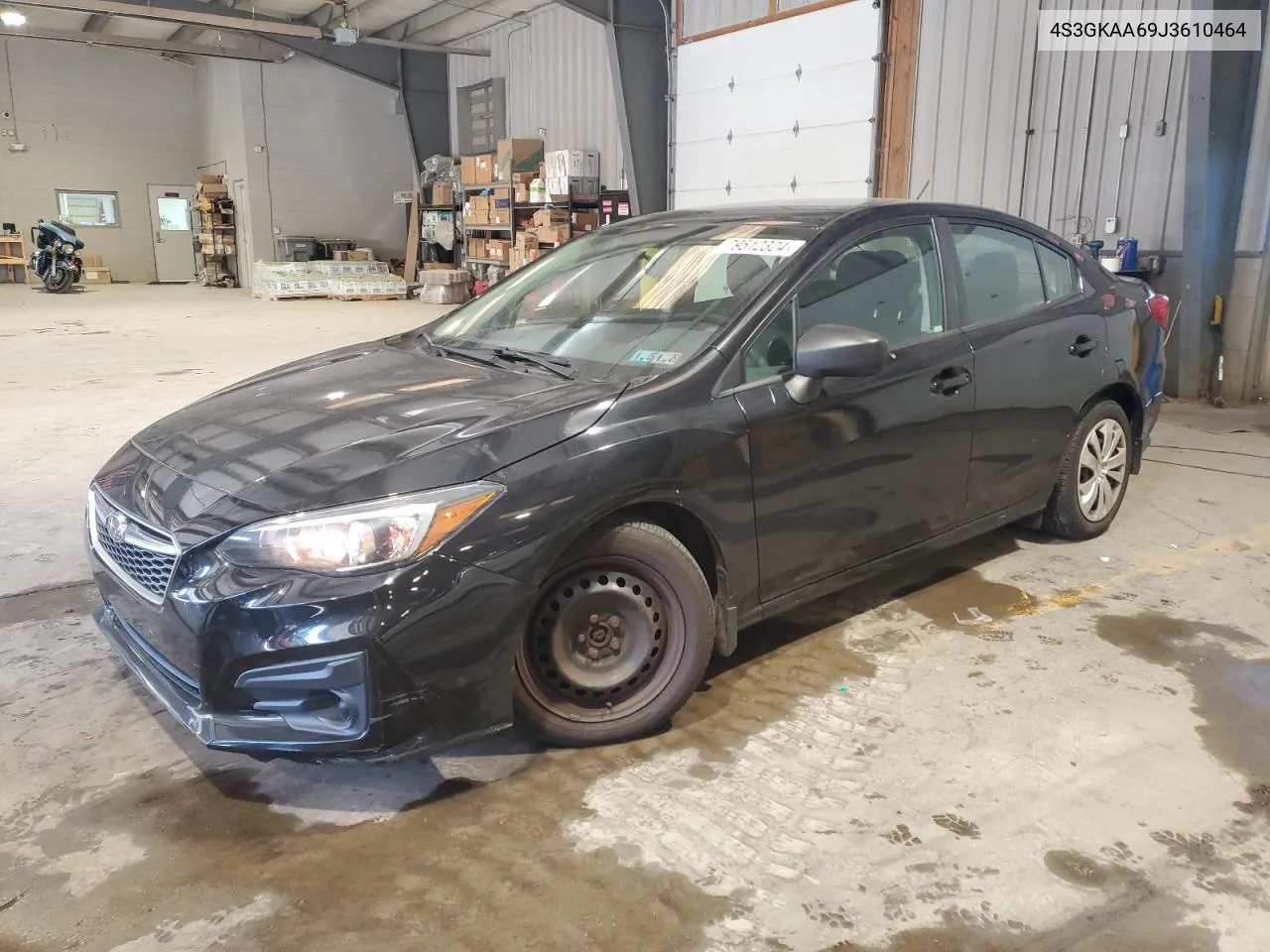 2018 Subaru Impreza VIN: 4S3GKAA69J3610464 Lot: 79512324