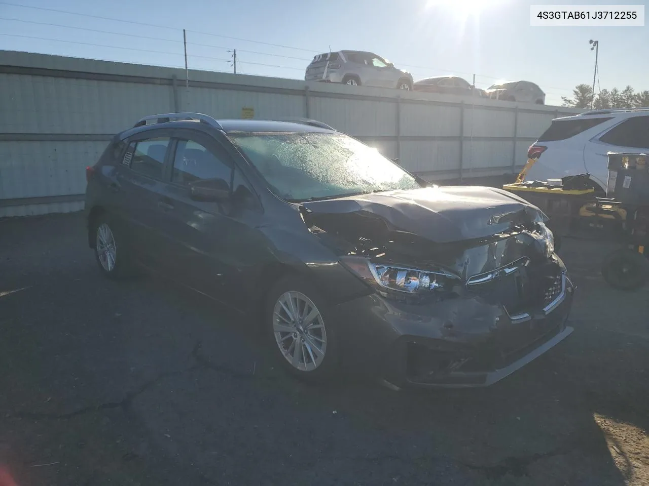 2018 Subaru Impreza Premium VIN: 4S3GTAB61J3712255 Lot: 80113234