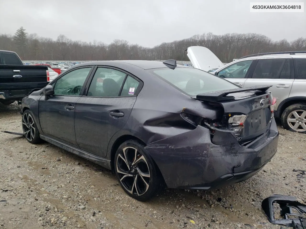 2019 Subaru Impreza Sport VIN: 4S3GKAM63K3604818 Lot: 39632704