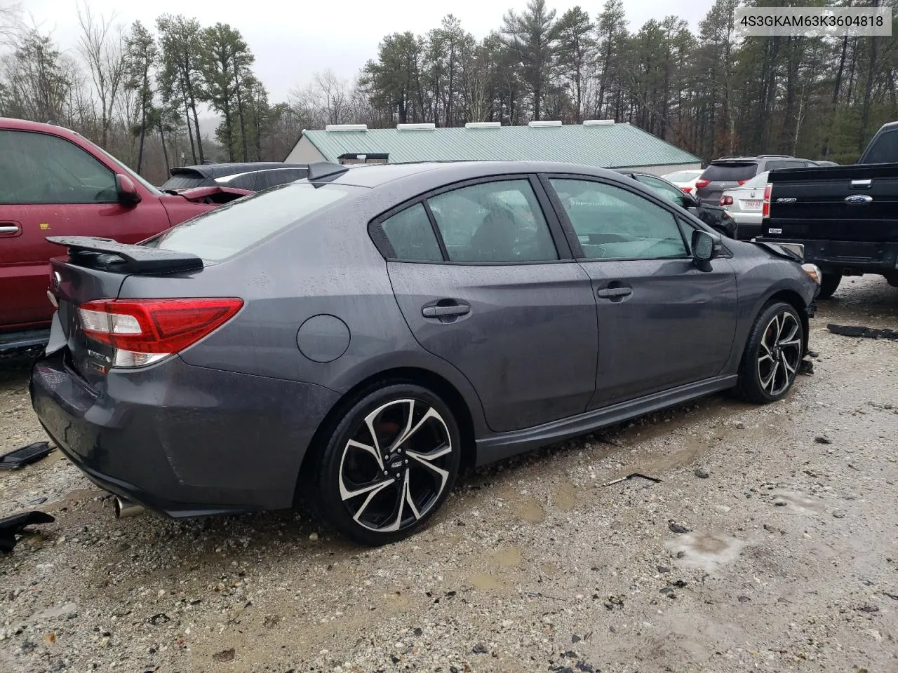 2019 Subaru Impreza Sport VIN: 4S3GKAM63K3604818 Lot: 39632704