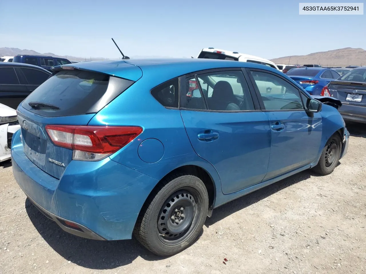 4S3GTAA65K3752941 2019 Subaru Impreza