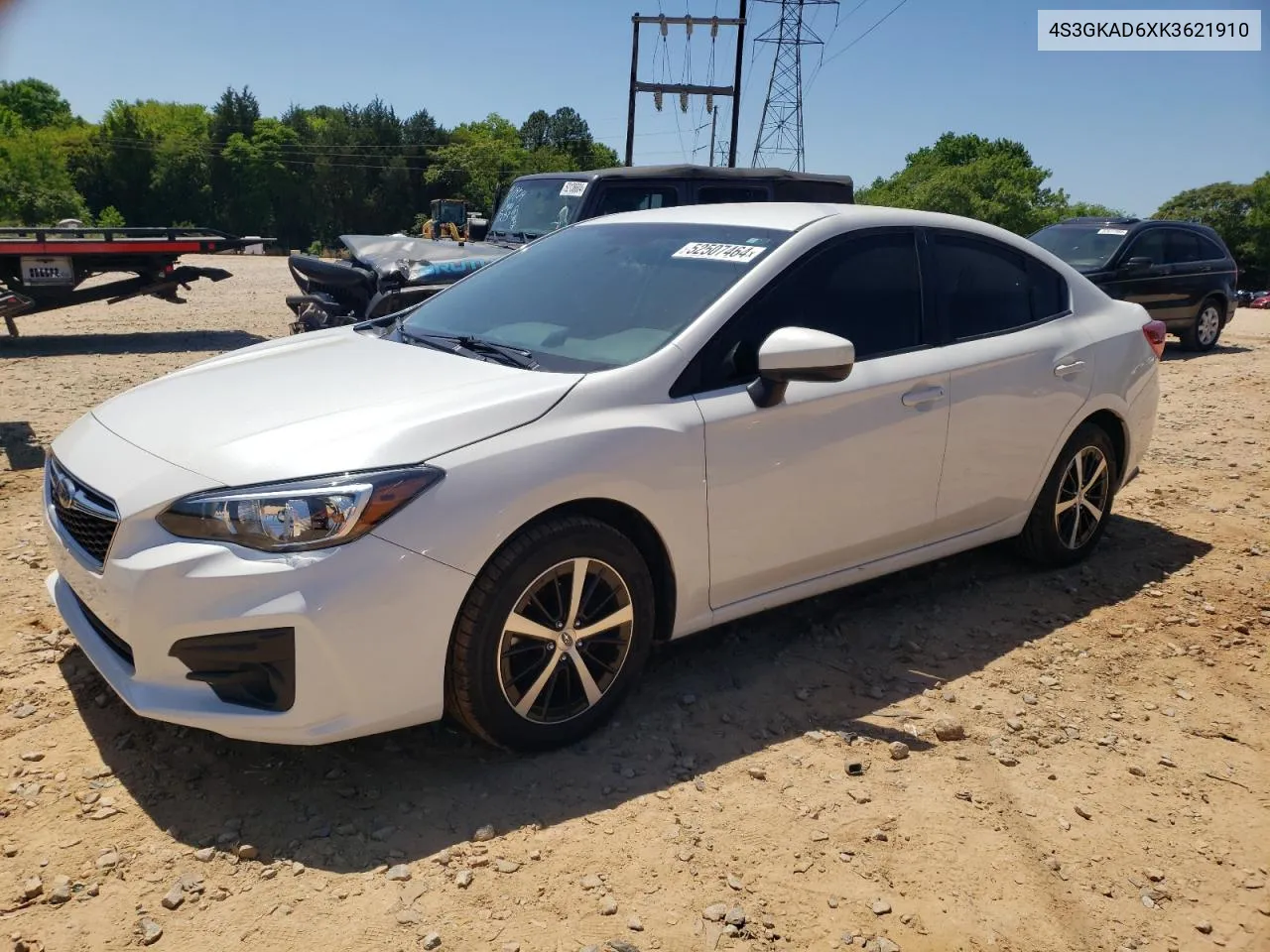 4S3GKAD6XK3621910 2019 Subaru Impreza Premium