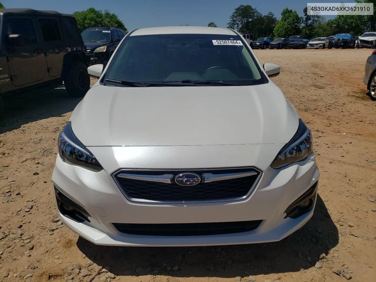 2019 Subaru Impreza Premium VIN: 4S3GKAD6XK3621910 Lot: 52507464