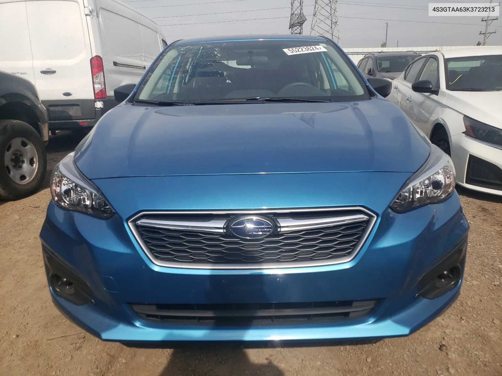 2019 Subaru Impreza VIN: 4S3GTAA63K3723213 Lot: 55223624