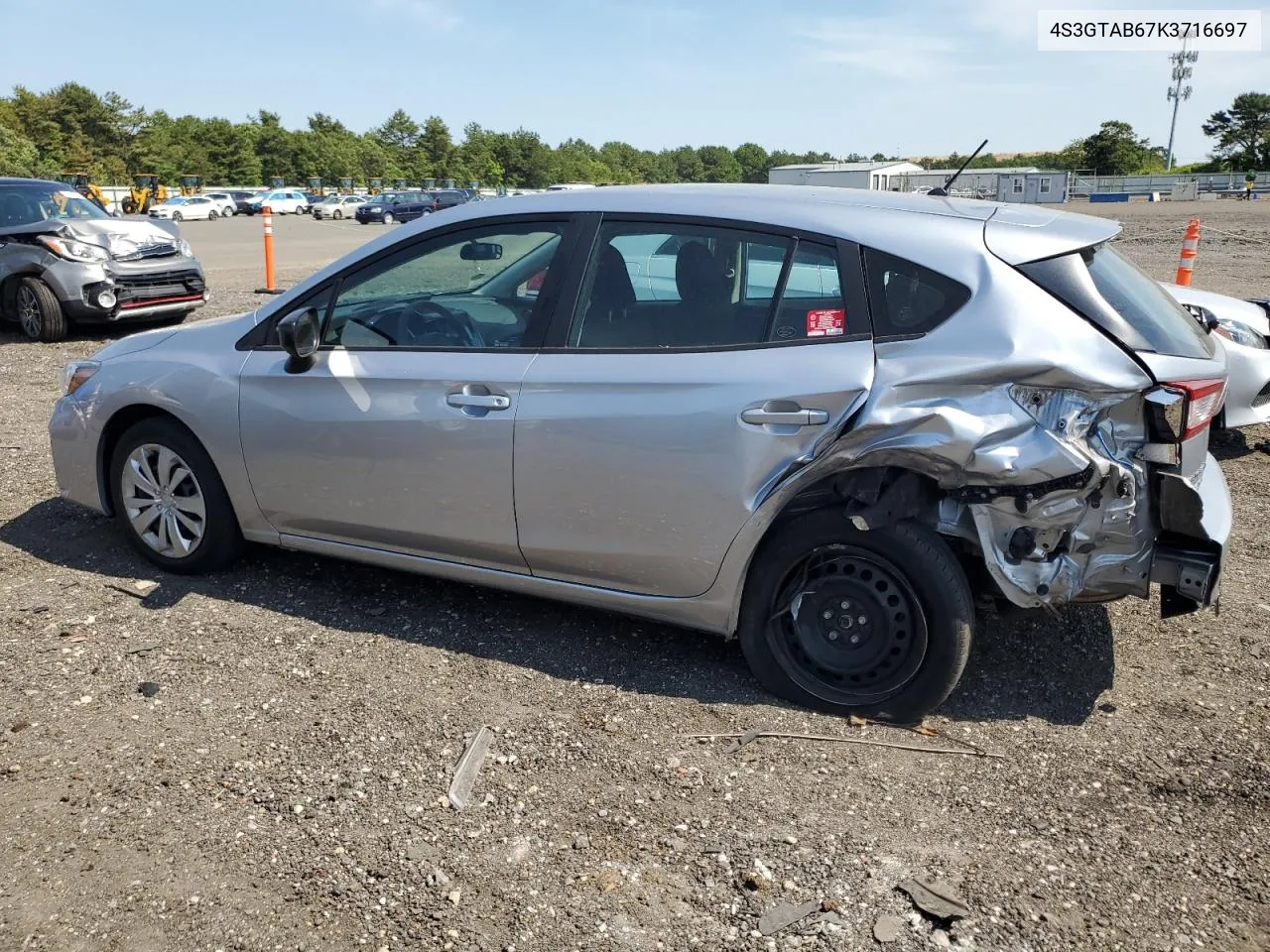 2019 Subaru Impreza VIN: 4S3GTAB67K3716697 Lot: 60272364