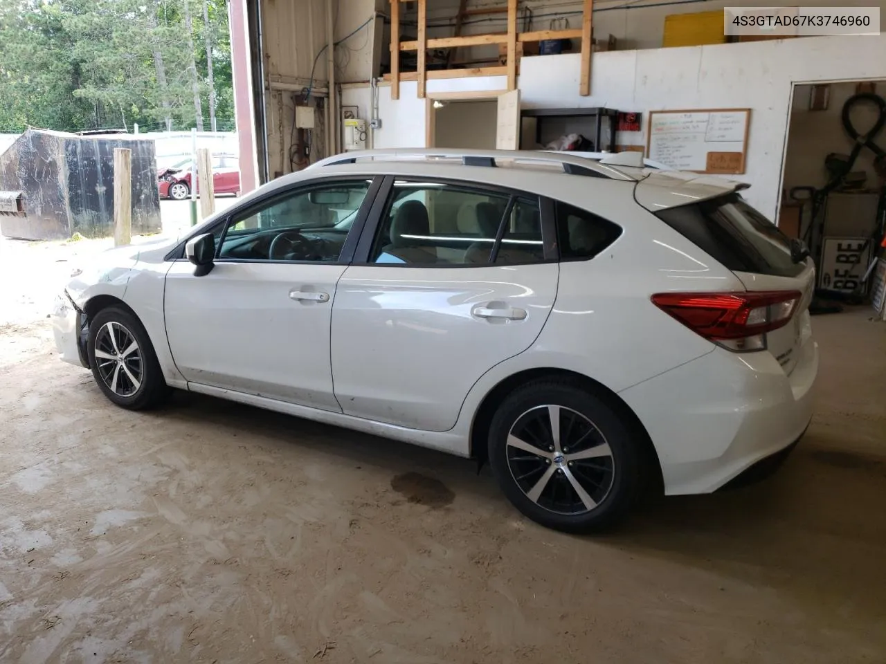 2019 Subaru Impreza Premium VIN: 4S3GTAD67K3746960 Lot: 62252684