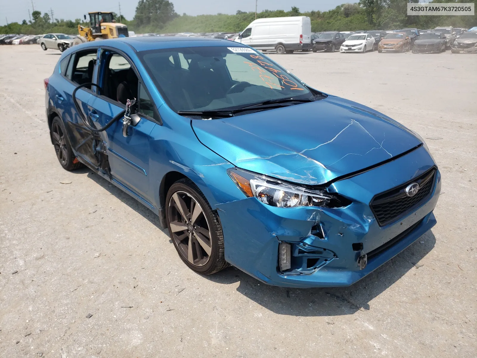 4S3GTAM67K3720505 2019 Subaru Impreza Sport