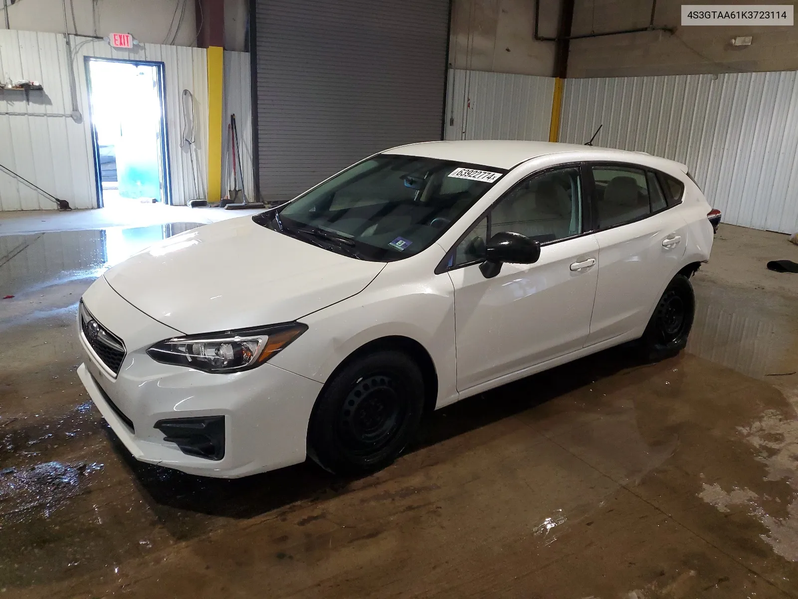 2019 Subaru Impreza VIN: 4S3GTAA61K3723114 Lot: 63922774