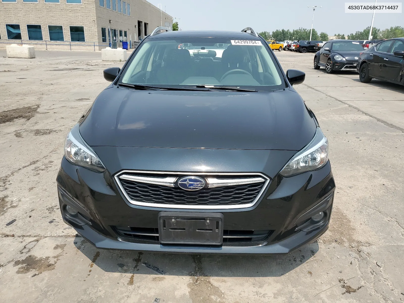 2019 Subaru Impreza Premium VIN: 4S3GTAD68K3714437 Lot: 64299704