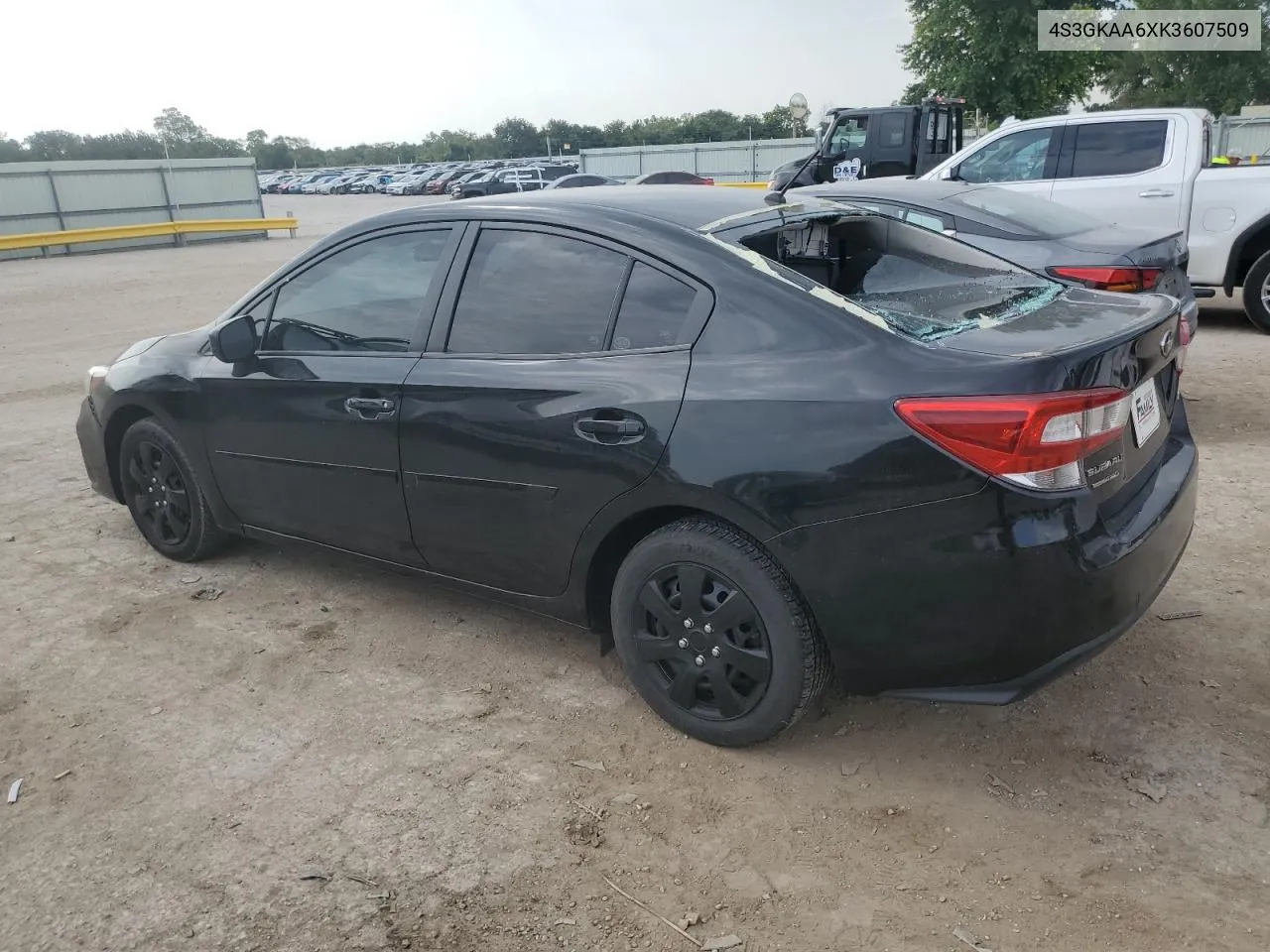 2019 Subaru Impreza VIN: 4S3GKAA6XK3607509 Lot: 64511194