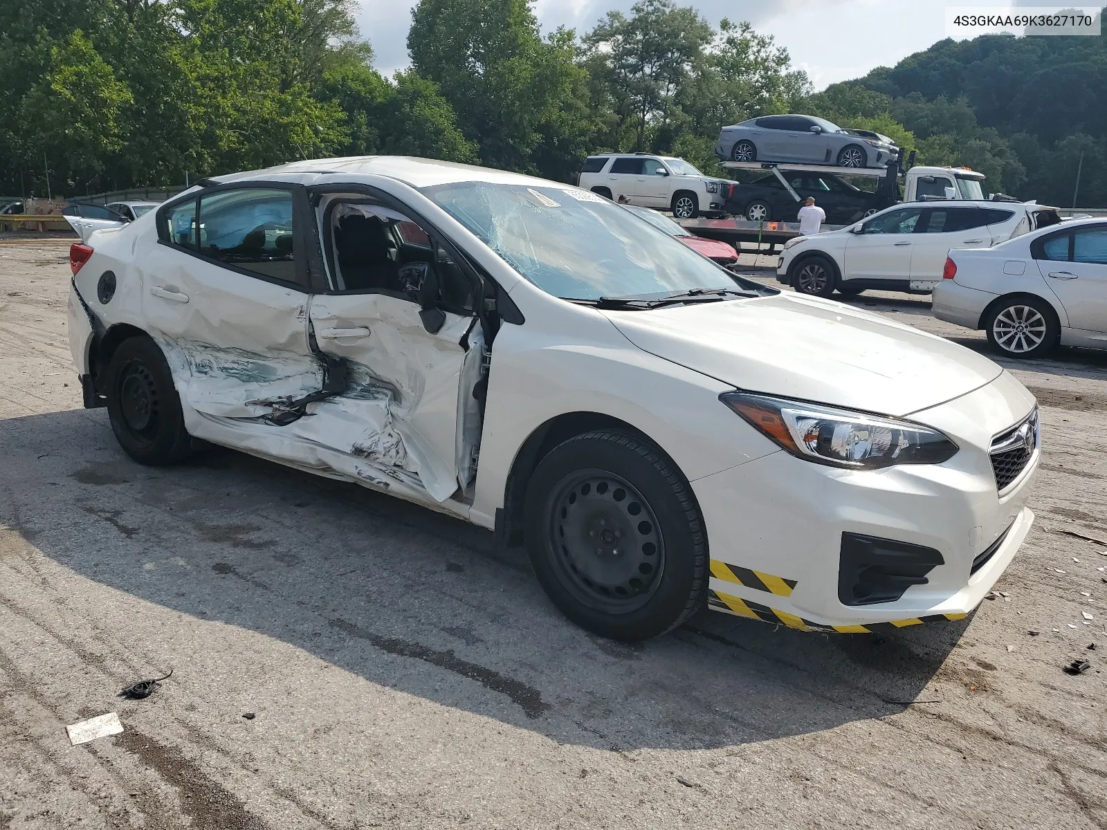 2019 Subaru Impreza VIN: 4S3GKAA69K3627170 Lot: 65399514